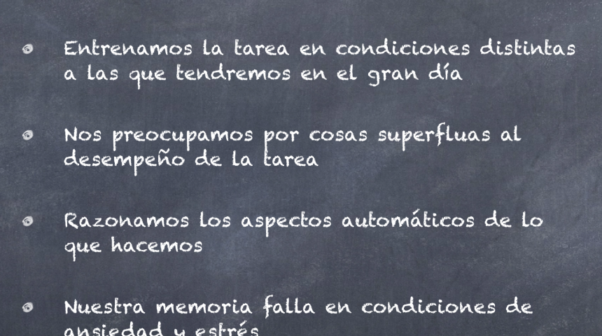 ¿POR QUÉ NOS DERRUMBAMOS BAJO PRESIÓN?