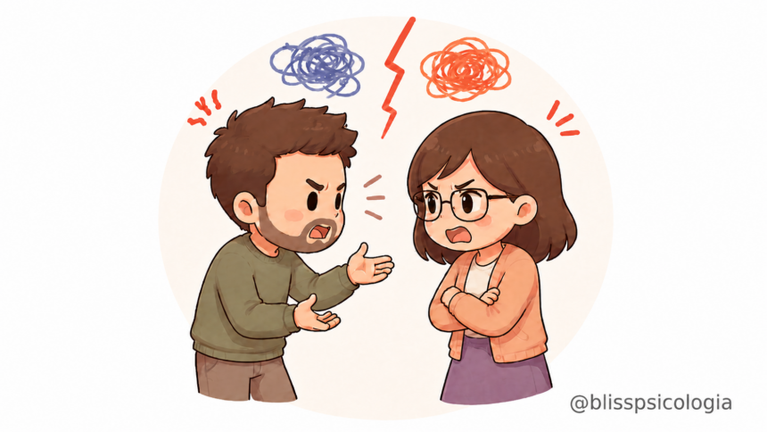 Discusiones de pareja: qué se activa cuando todo se descontrola tan rápido